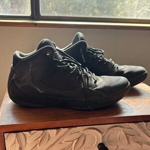 Jordan Black Athletic Shoes